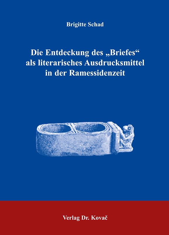 Die Entdeckung des "Briefes" als literarisches Ausdrucksmittel in der Ramessidenzeit