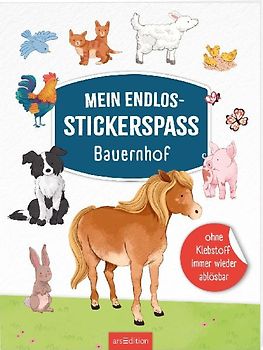 Mein Endlos-Stickerspaß - Bauernhof