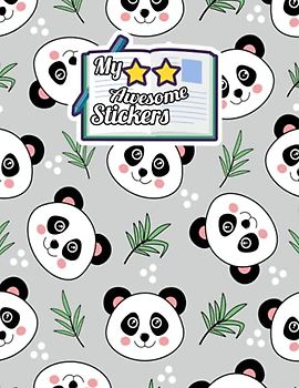 Sticker Album: Panda Theme Softcover, Blank Sticker Album, Sticker Album for Collecting Stickers for Adults and Boys, For Panda Lovers.