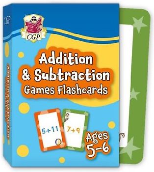 Addition & Subtraction Games Flashcards for Ages 5-6 (Year 1)