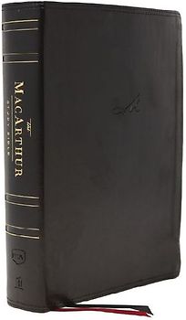 Nkjv, MacArthur Study Bible, 2nd Edition, Leathersoft, Black, Comfort Print