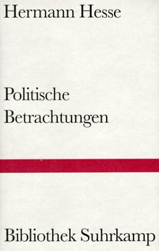 Politische Betrachtungen