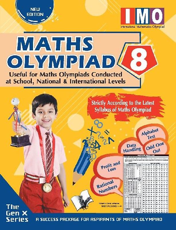 International Maths Olympiad - Class 8(With OMR Sheets)