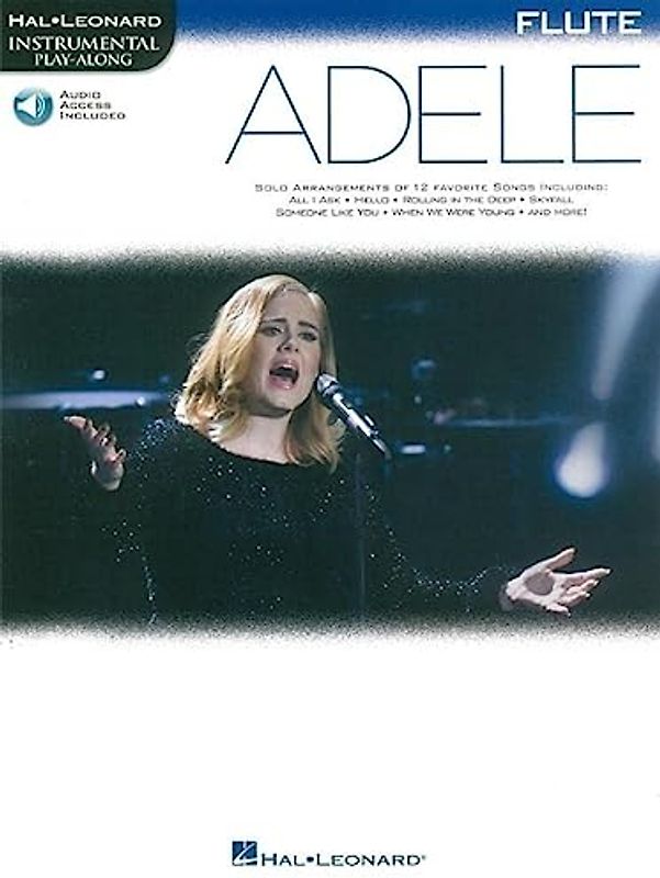 Adele: Flute (Hal Leonard Instrumental Play-Along)