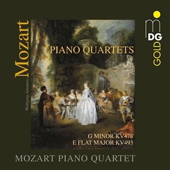 Mozart Piano Quartet - Klavierquartette KV 478+KV 493