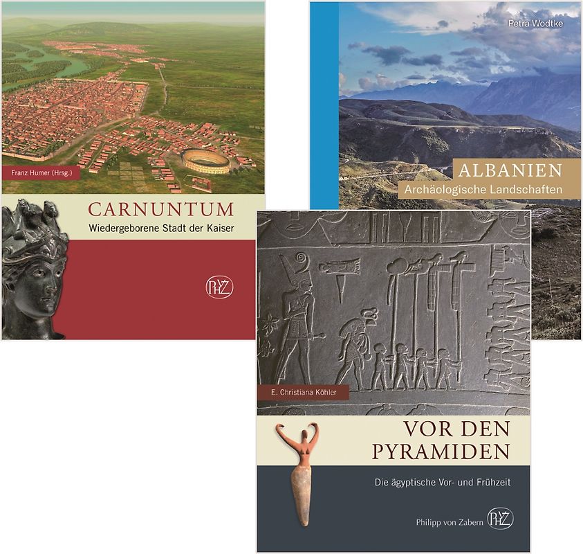 Paket Zaberns Bildbände der Archäologie 2
