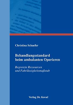 Behandlungsstandard beim ambulanten Operieren