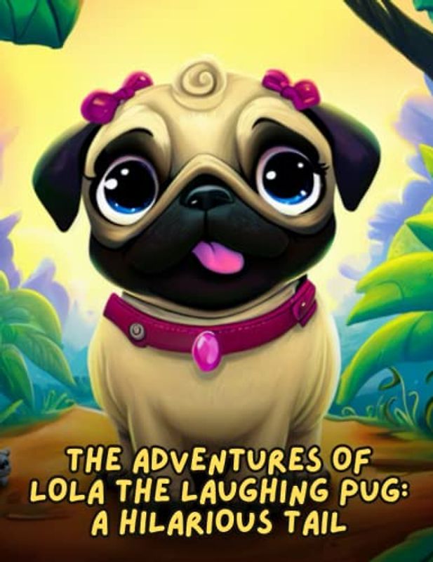 The Adventures of Lola the Laughing Pug - A Hilarious Tail: Short Story for kids about pug, Gift for kids