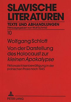 Von der Darstellung des Holocaust zur «kleinen Apokalypse»