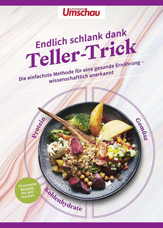 Apotheken Umschau: Leichter abnehmen dank Teller-Trick