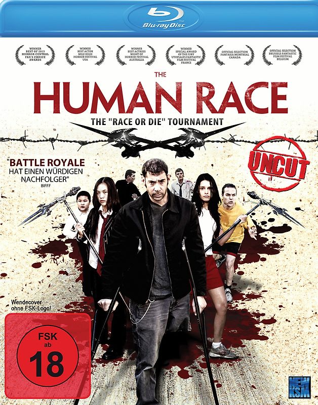 The Human Race - The "Race or Die" Tournament Uncut Blu-ray Disc