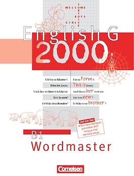 English G 2000 - Ausgabe B / Band 1: 5. Schuljahr - Wordmaster