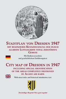 Stadtplan von Dresden 1947