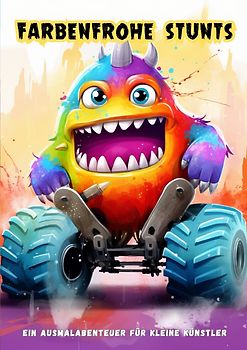Farbenfrohe Stunts