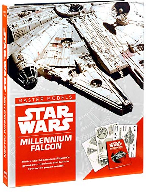 Star Wars Master Models Millennium Falcon: Relive the Millennium Falcon's greatest missions and build a foot-wide paper model