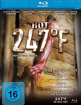 247 Grad Fahrenheit - Todesfalle Sauna Blu-ray Disc