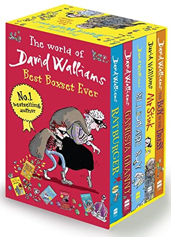The World of David Walliams: Best Boxset Ever: Best Boxset Ever. Ratburger; Gangsta Granny; Billionaire Boy; Mr Stink; The Boy in the Dress