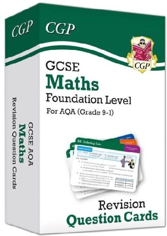 GCSE Maths AQA Revision Question Cards - Foundation
