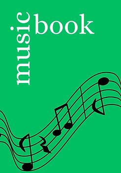 Music Book: DIN A5 Staff Book | 100 Pages with 12 Staves / Systems per Sheet | Paper 90g/m²