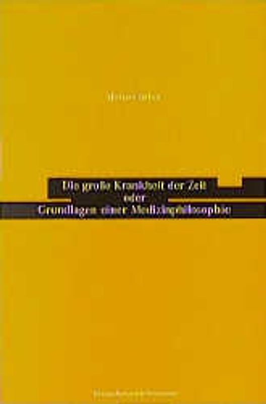 Die grosse Krankheit der Zeit