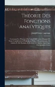 Théorie Des Fonctions Analytiques