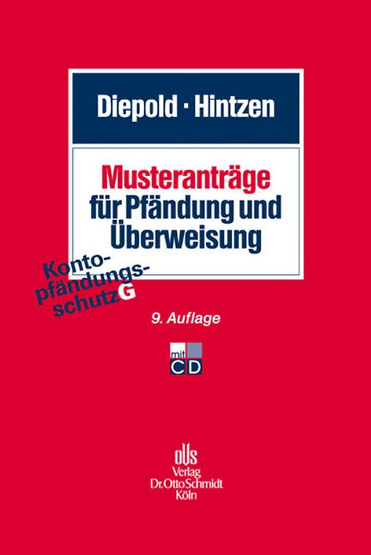Musteranträge für Pfändung und Überweisung
