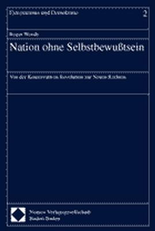 Nation ohne Selbstbewußtsein