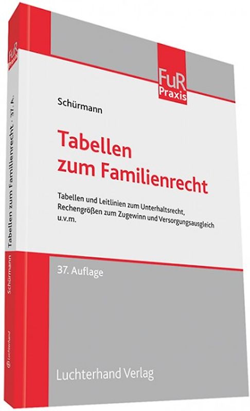 Tabellen zum Familienrecht