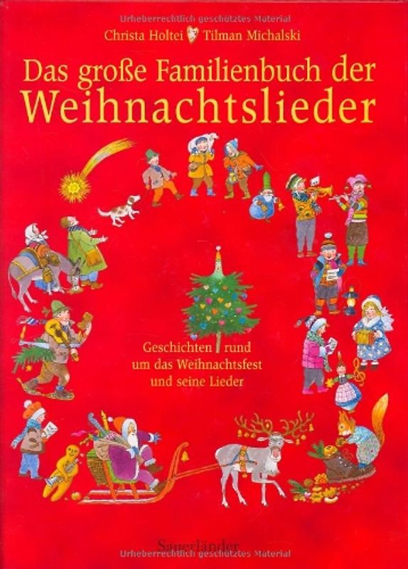 Das große Familienbuch der Weihnachtslieder