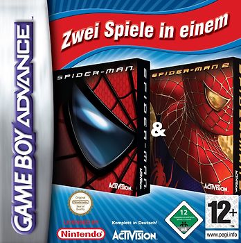 Spiderman - The Movie 1&2 Doppelpack Nintendo Game Boy Advance