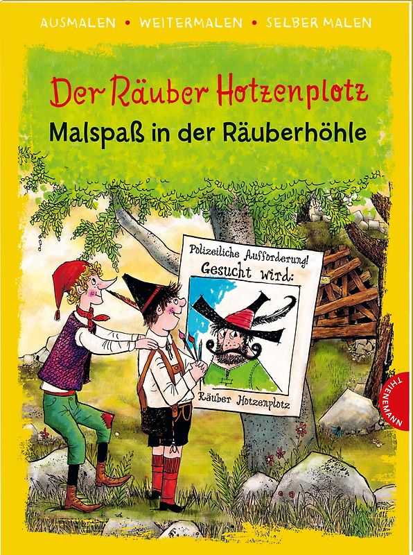 Der Räuber Hotzenplotz (Ausmalen, weitermalen, selber malen)