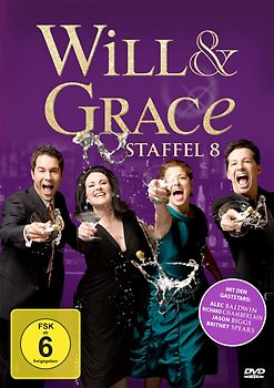 Will & Grace - Staffel 8 (4 Discs) DVD
