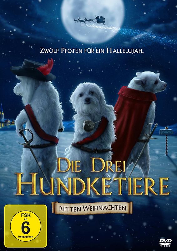 Die drei Hundketiere retten Weihnachten DVD