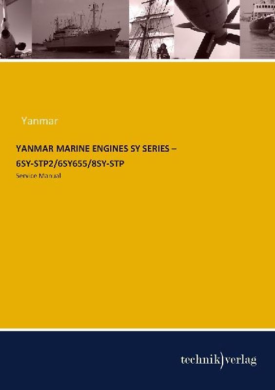 YANMAR MARINE ENGINES SY SERIES - 6SY-STP2/6SY655/8SY-STP