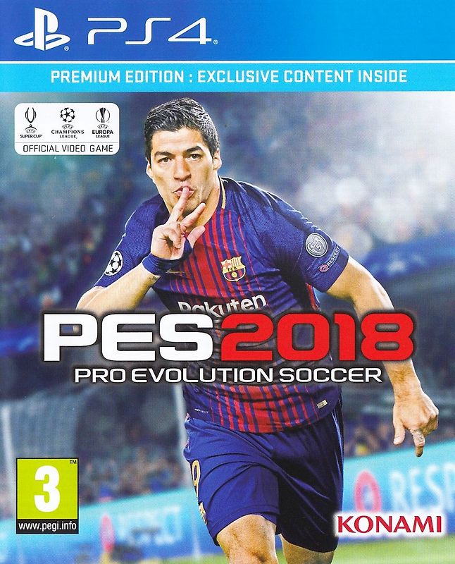 PES 2018 [Premium Edition, AT Import] PlayStation 4