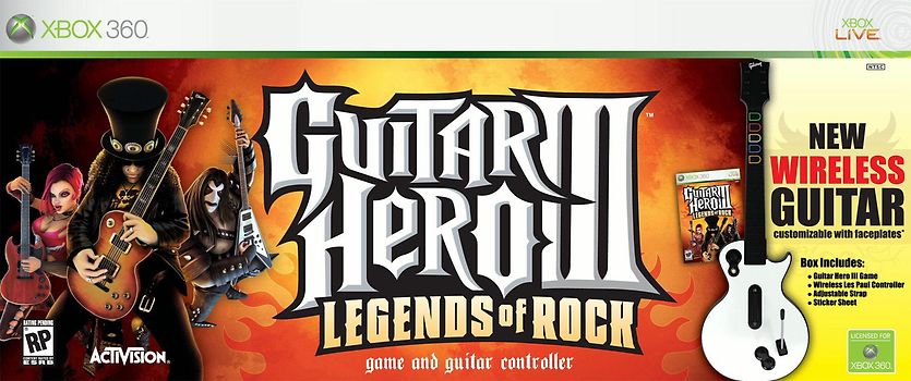Guitar Hero III Bundle: Legends of Rock [inkl. Gitarre] Bundleversion