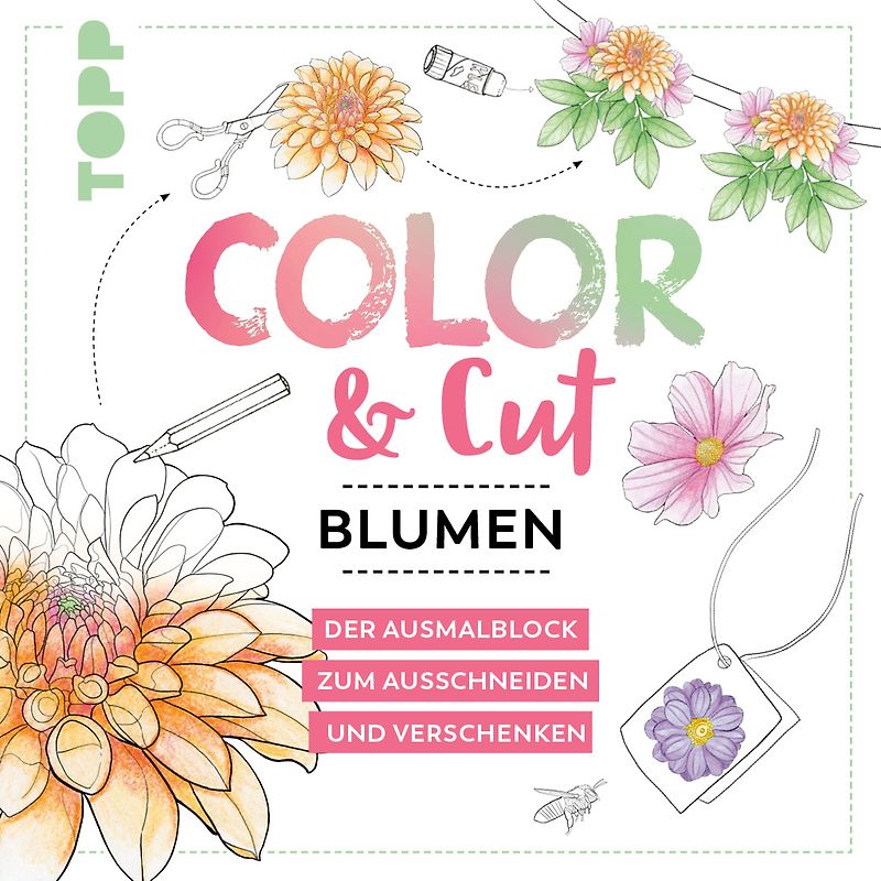 Color & Cut - Blumen