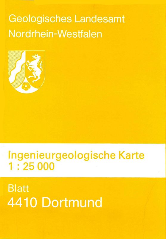 Ingenieurgeologische Karten. 1:25000 / Dortmund