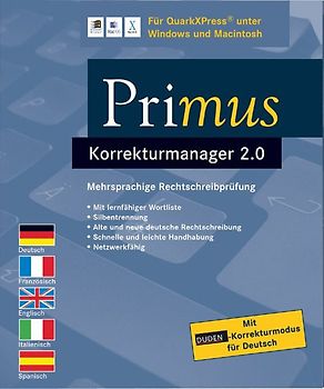 Primus: Korrekturmanager 2.0 Xpress MacOS
