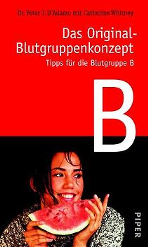 Das Original-Blutgruppenkonzept / Tipps für die Blutgruppe B