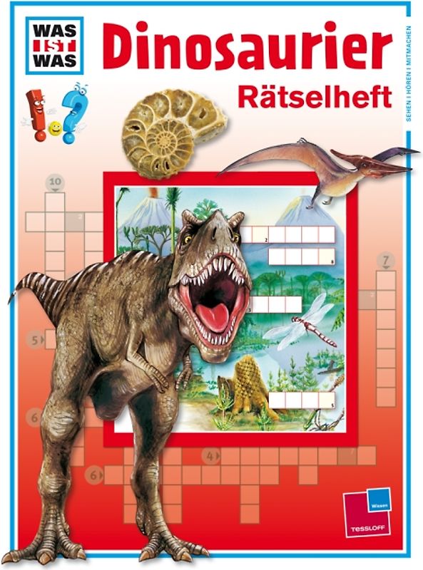 Dinosaurier Rätselheft