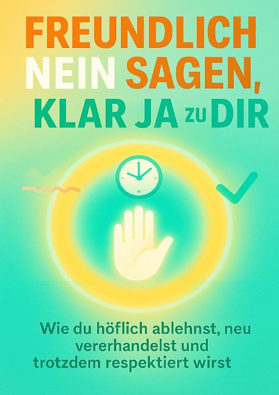 Freundlich Nein sagen, klar Ja zu dir