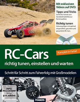 RC-Cars richtig tunen, einstellen und warten