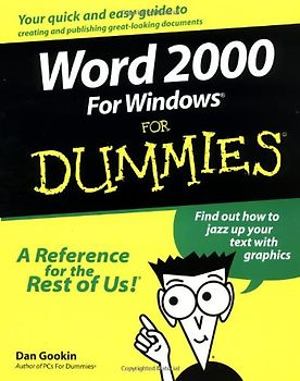 Word 2000 for Windows for Dummies (For Dummies (Computers))