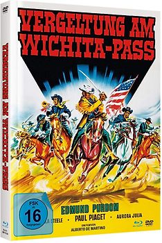 Vergeltung am Wichita-Pass [Mediabook, Cover B, inkl. DVD] Blu-ray Disc