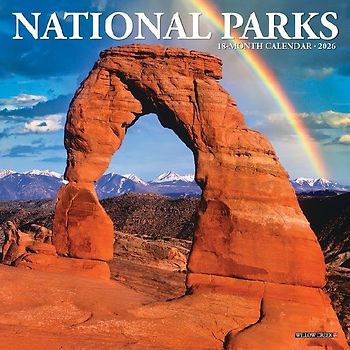 National Parks 2026 7 X 7 Mini Wall Calendar
