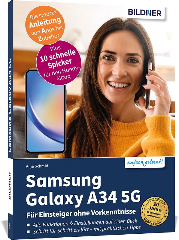 Samsung Galaxy A34 5G - Für Einsteiger ohne Vorkenntnisse