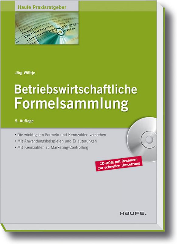 Betriebswirtschaftliche Formelsammlung