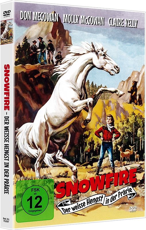 Der weiße Hengst in der Prärie - Snowfire DVD