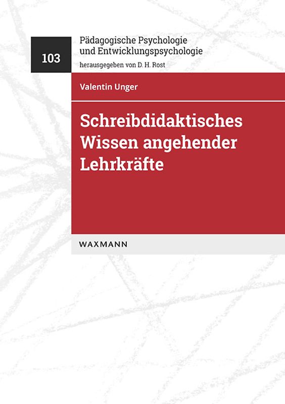 Schreibdidaktisches Wissen angehender Lehrkräfte